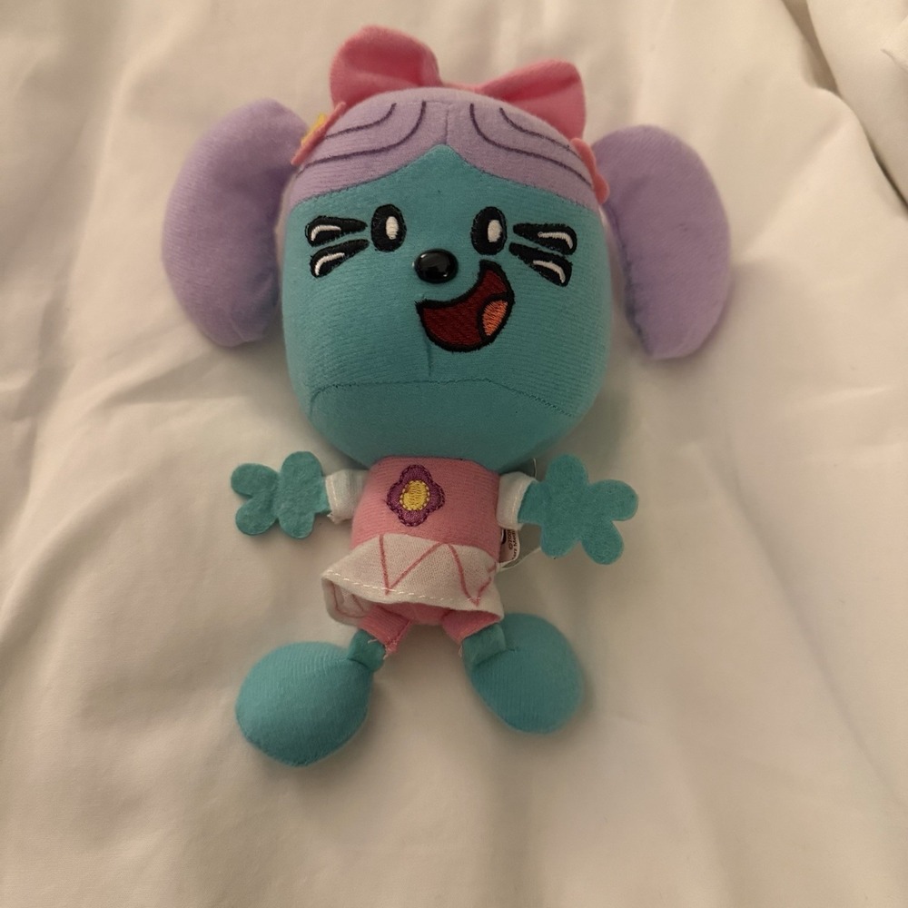 WOW WOWWUBBZY DAIZYGIRL PLUSH 8"INCHES NANCO2008 STUFFED ANIMAL TOY